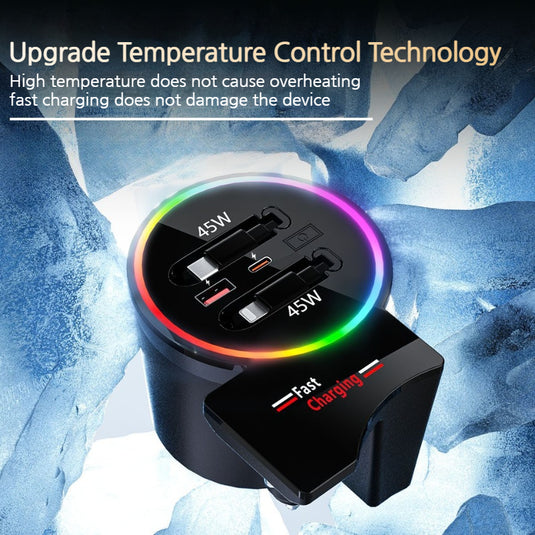 BMW X4 M (2019–2022) Car Fast Charging Hub with RGB Lighting - i-Station Mobile Phone & Electronic Device Repair and Accessories