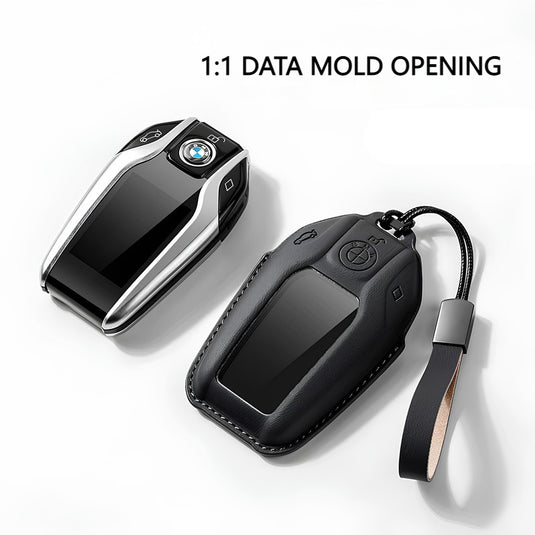 BMW Leather Car Key Fob Case Cover For 1, 2, 3, 5, 7 Series, X1, X3, X5, X6, X7, ix1, ix40, ix50, i8 - i-Station Mobile Phone & Electronic Device Repair and Accessories