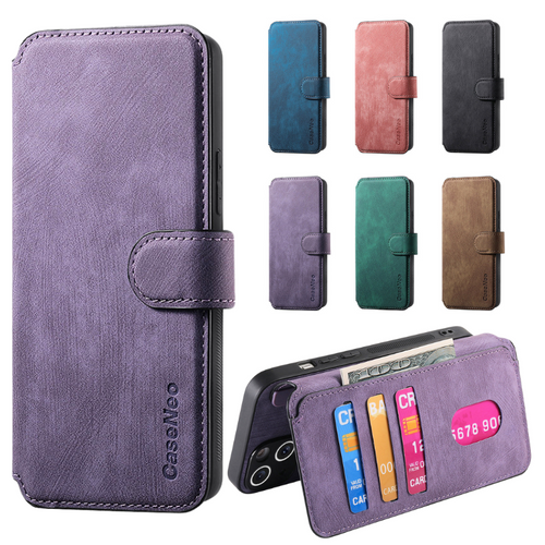 [Detachable Wallet][With Card Slot] Xiaomi Mi 12/Pro/Lite Premium Leather Magnetic Shockproof Wallet Series Case