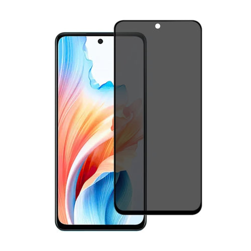 [Full Covered] [Privacy] OPPO A60 (CPH2631) - 9H Hardness Anti-Spy Tempered Glass Screen Protector