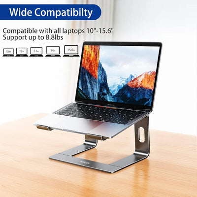 Aluminum Laptop Stand, Ergonomic Detachable Computer Stand, Riser Holder Notebook Stand Compatible with Macbook, Pro, Dell, HP, Lenovo More 10-15.6" Laptops - i-Station Mobile Phone & Electronic Device Repair and Accessories
