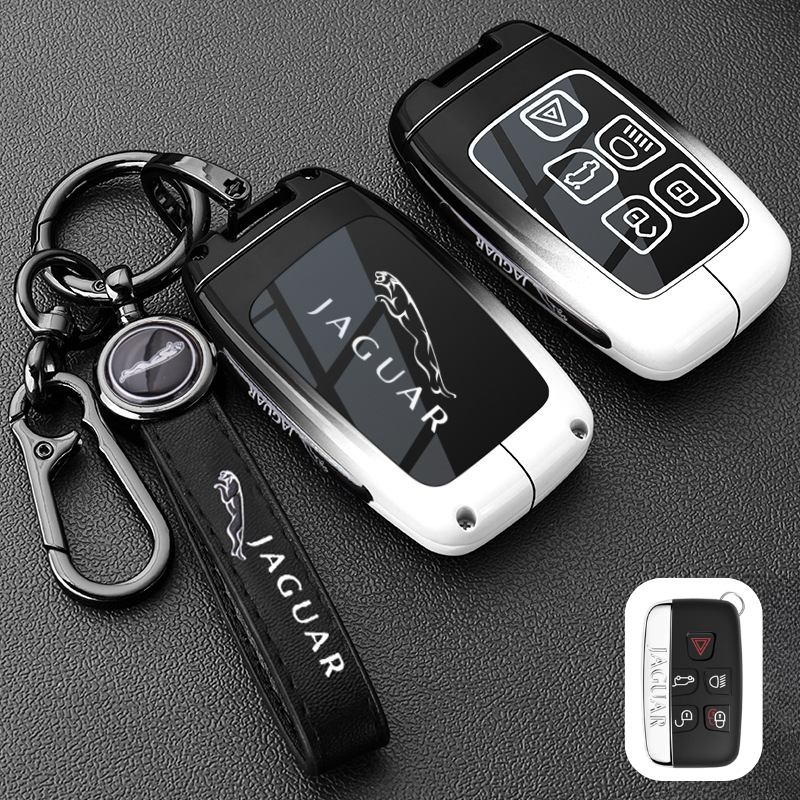 Load image into Gallery viewer, Jaguar Stylish Shockproof Car Key Fob Case Cover for XF, XFL, XE, XEL, XJ, XJL, F-PACE, E-PACE - i-Station Mobile Phone &amp; Electronic Device Repair and Accessories
