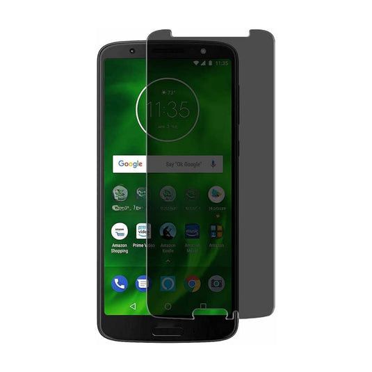 [Standard 9H][Privacy] Motorola Moto G6 - 9H Hardness Anti-Spy Tempered Glass Screen Protector