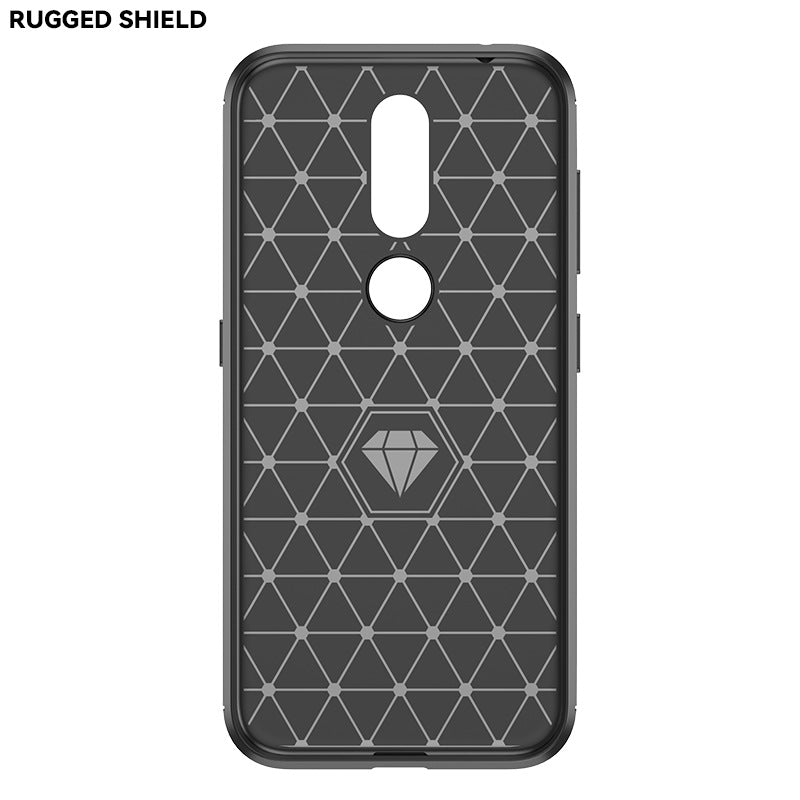 Load image into Gallery viewer, Nokia 4.2 - Shield Shockproof Rugged Heavy Duty Case With 2PC 9H Tempered Glass Screen Protector
