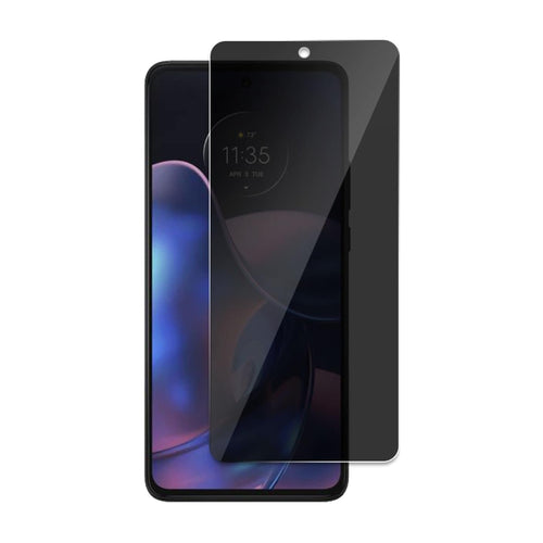 [Standard 9H][Privacy] Motorola Moto Edge (2022) - 9H Hardness Anti-Spy Tempered Glass Screen Protector