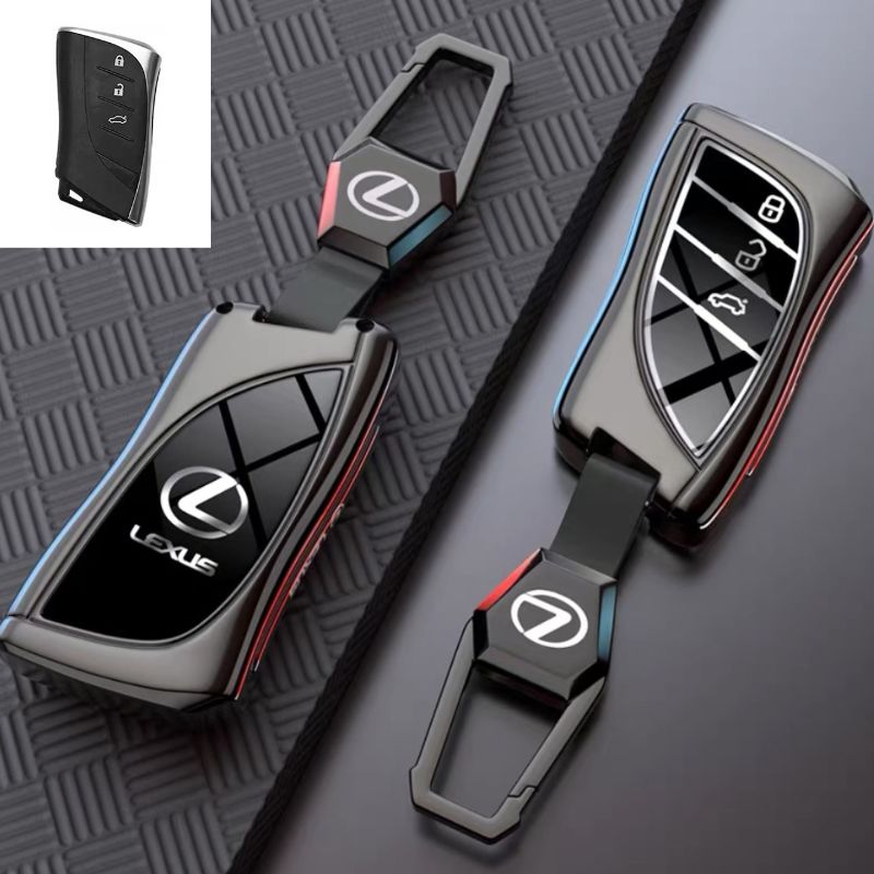 Load image into Gallery viewer, Lexus Stylish with Cool Shockproof Car Key Fob Case Cover For ES200, ES300h, RX300, NX200, LX570
