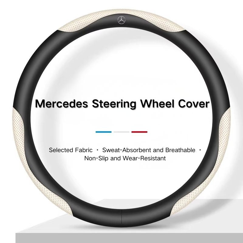 Load image into Gallery viewer, Mercedes-Benz Skin-friendly &amp; Breathable Steering Wheel Cover For C260L, E300L, A180L, GLA/GLB, GLC, CLA
