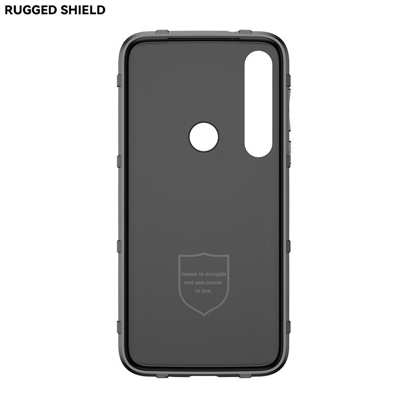 Load image into Gallery viewer, Motorola Moto One Vision/One Vision Plus - Shield Shockproof Rugged Heavy Duty Case  With 2PC Tempered Glass Screen Protector
