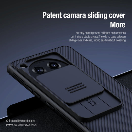 OnePlus 12R - Nillkin Slide Cover Camera Lens Privacy Protection Case