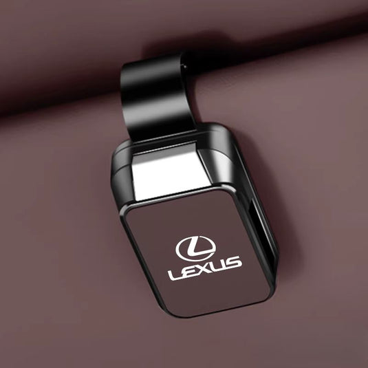 Lexus ABS + PU Leather Car Sunglasses Holder Clip for RX300, ES200, NX300 & UX260