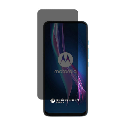 [Standard 9H][Privacy] Motorola Moto One Fusion+ - 9H Hardness Anti-Spy Tempered Glass Screen Protector