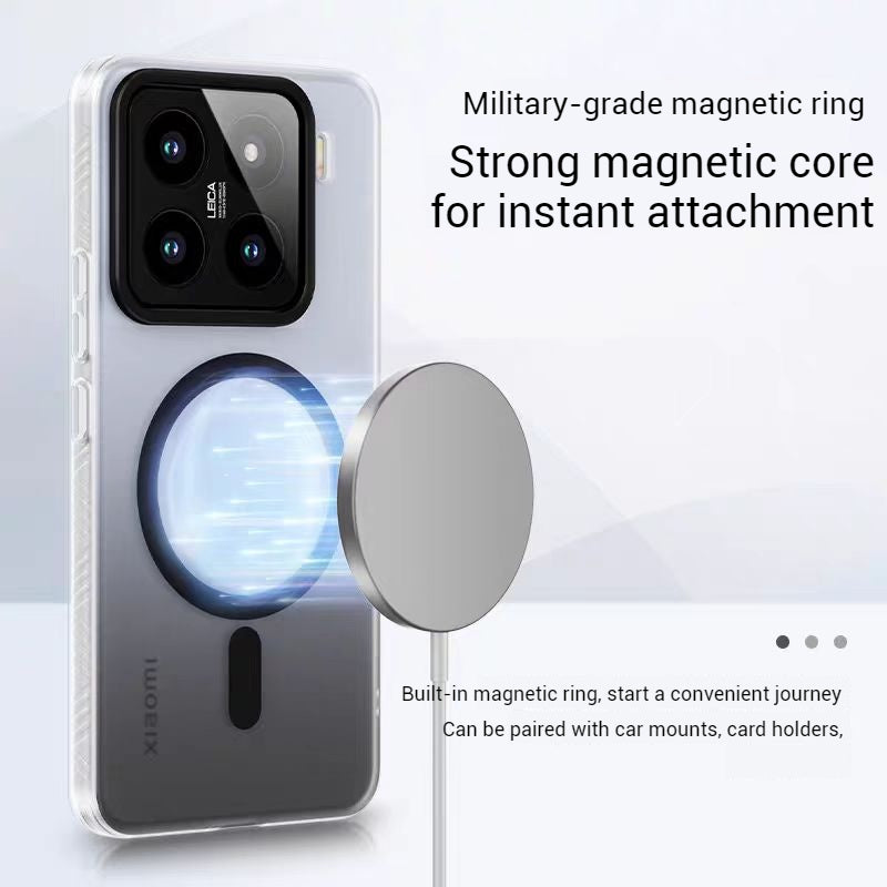 Load image into Gallery viewer, [Magsafe Compatible] Xiaomi Mi 15/Pro Gradient Matte Full-Protection Soft Edge Essential Series Case
