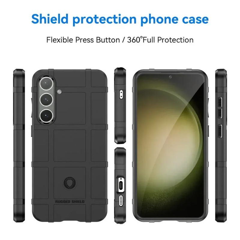 Load image into Gallery viewer, Samsung Galaxy S21 SM-G991/Ultra SM-G998/Plus SM-G996/FE SM-G990 Rugged Shield Rubber Essentials Series Case
