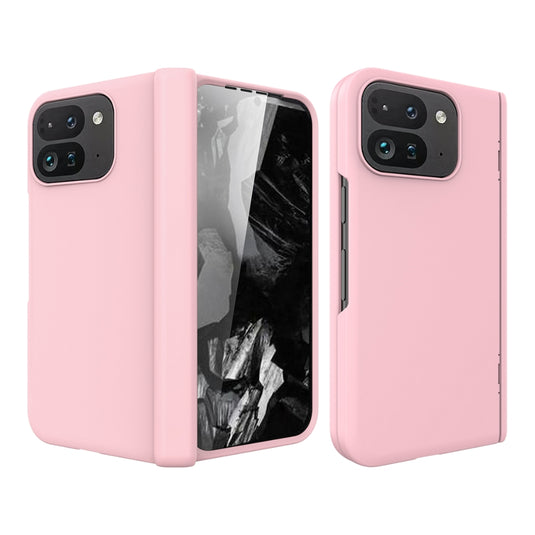 Google Pixel 9 Pro Fold - TPU + PC + PU 3-in-1 Full Covered Shockproof Minimalist Phone Case