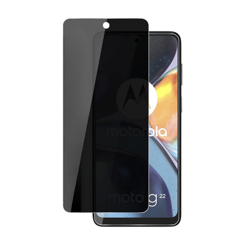 [Standard 9H][Privacy] Motorola Moto G22 / E22s / E32 / E32s - 9H Hardness Anti-Spy Tempered Glass Screen Protector