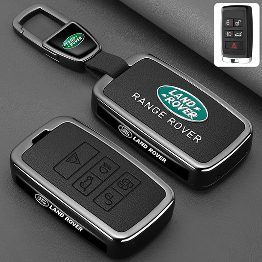 Land Rover Premium Leather Protection Car Key Fob Case Cover For Range Rover Evoque, Velar, Discovery 4/5, Sport, Defender - i-Station Mobile Phone & Electronic Device Repair and Accessories