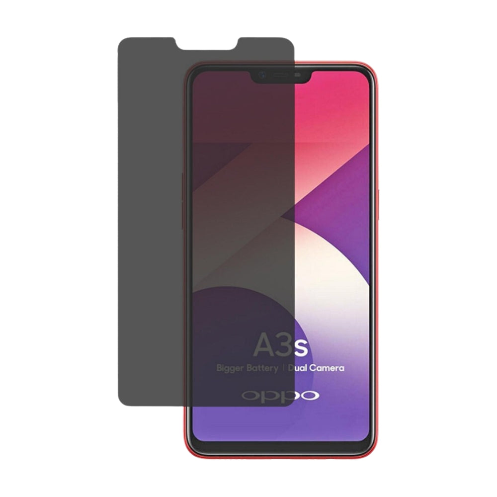 [Standard 9H] [Privacy] OPPO AX5 (A5) / A3s - 9H Hardned Tempered Glass Screen Protector - i-Station Mobile Phone & Electronic Device Repair and Accessories