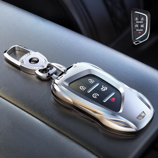 Cadilla Luxury Stylish Metal Car Key Fob Case Cover For XT5, CT5, XT6, CT6, XTS, ATS-L, SRX - i-Station Mobile Phone & Electronic Device Repair and Accessories