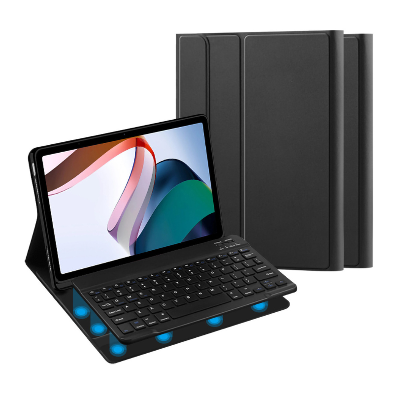 Load image into Gallery viewer, [With Backlight][Built-in Pen Slot] Xiaomi Mi Pad 5/Pro 11’’ 2021 Flip-cover Bluetooth Touchpad Keyboard Case
