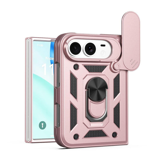 Apple iPhone Duo - Sliding Camera Cover Design TPU+PC Phone Case - Polar Tech Australia
