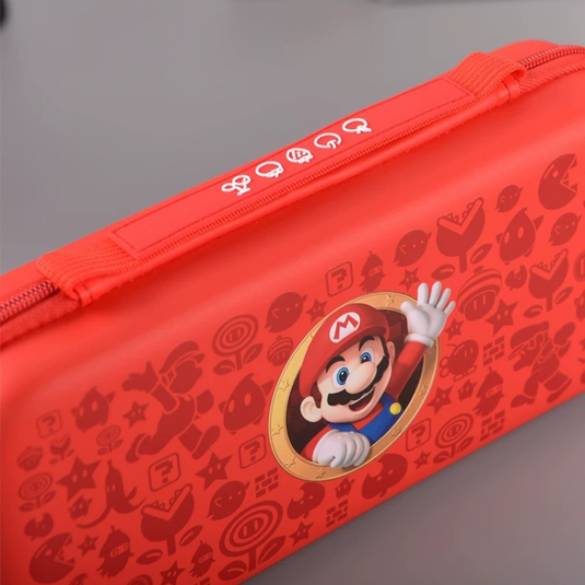 Nintendo Switch/Oled - Mario Gaming Hard Protective Storage Case & Controller Grip
