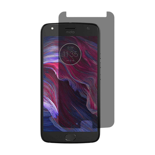 [Standard 9H][Privacy] Motorola Moto X4 - 9H Hardness Anti-Spy Tempered Glass Screen Protector