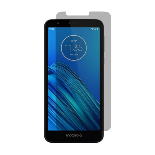 [Standard 9H][Privacy] Motorola Moto E6 - 9H Hardness Anti-Spy Tempered Glass Screen Protector