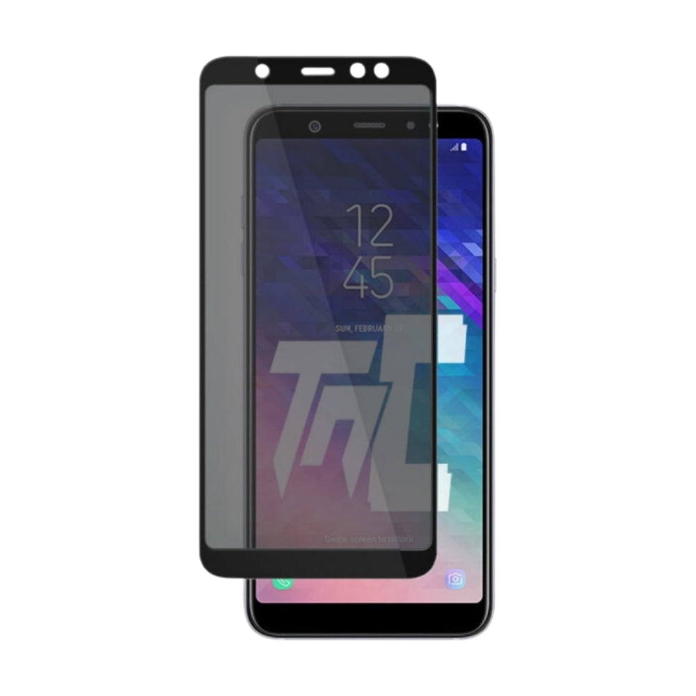 [Full Covered][Privacy] Samsung Galaxy A6 2018 (A600) - 9H Hardness Anti-Spy Tempered Glass Screen Protector - i-Station Mobile Phone & Electronic Device Repair and Accessories
