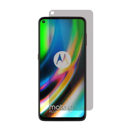 [Standard 9H][Privacy] Motorola Moto G9 Plus - 9H Hardness Anti-Spy Tempered Glass Screen Protector