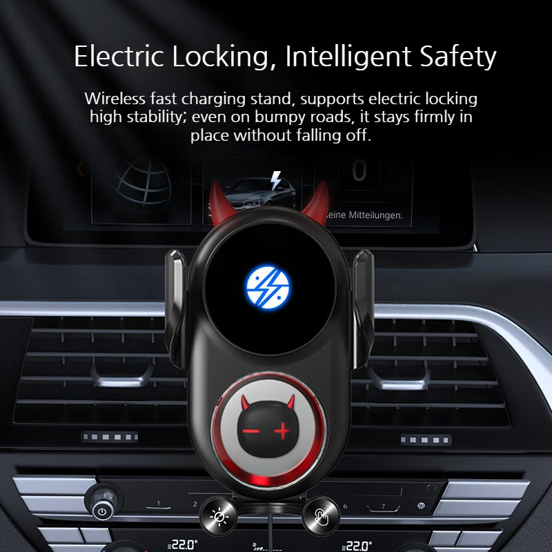 Load image into Gallery viewer, Demon Wireless Charging Car Mount - i-Station Mobile Phone &amp; Electronic Device Repair and Accessories
