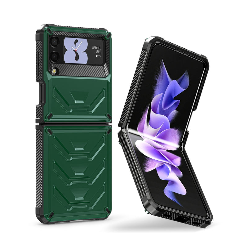 Load image into Gallery viewer, Samsung Galaxy Z Flip 4(SM-F721) - Full Wrap Armored Shockproof Protection Case
