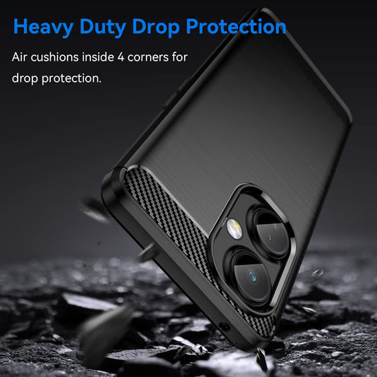 OnePlus 1+Nord CE 3 - Shield Shockproof Rugged Heavy Duty Case With 2PC 9H Glass Screen Protector