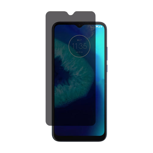 [Standard 9H][Privacy] Motorola Moto G8 Power Lite - 9H Hardness Anti-Spy Tempered Glass Screen Protector