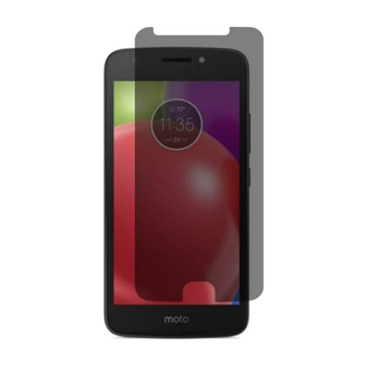 [Standard 9H][Privacy] Motorola Moto E4 - 9H Hardness Anti-Spy Tempered Glass Screen Protector