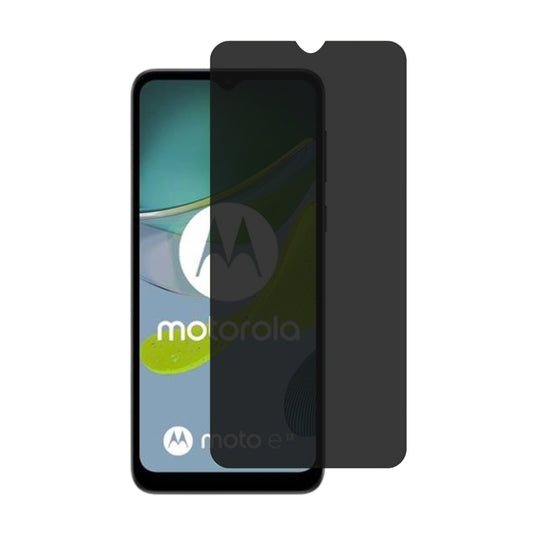 [Standard 9H][Privacy] Motorola Moto E13 - 9H Hardness Anti-Spy Tempered Glass Screen Protector