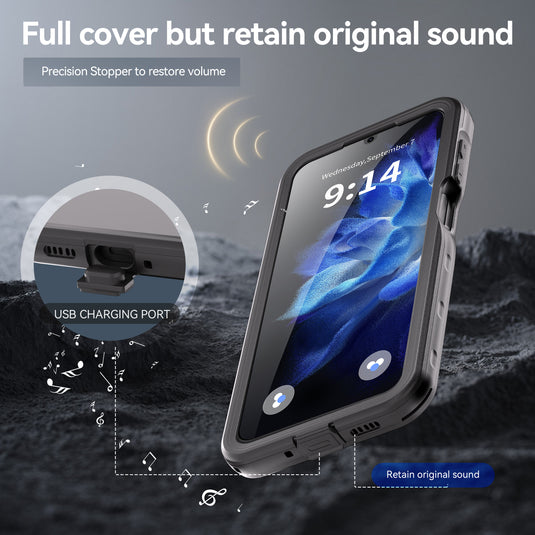 [IP68 Waterproof] Samsung Galaxy A16 4G / 5G (SM-A165 / SM-A166) Series - Redpepper Heavy Duty Waterproof Phone Case