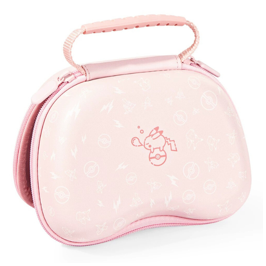 Nintendo Switch Lite/Oled Pokémon Pikachu Controller Storage Case – Protective Hard Shell Carrying Case for Joy-Con & Pro Controller