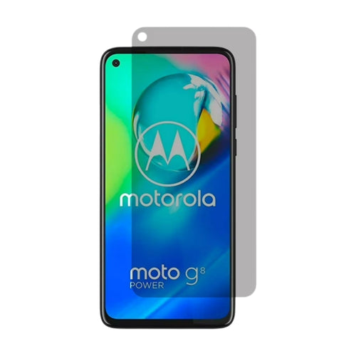 [Standard 9H][Privacy] Motorola Moto G8 Power - 9H Hardness Anti-Spy Tempered Glass Screen Protector