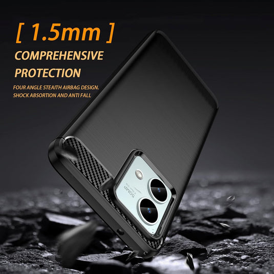 Motorola Moto G84 5G - Shield Shockproof Rugged Heavy Duty Case With 2PC 9H Glass Screen Protector