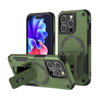 Apple iPhone 12/Pro/Max - Magnetic Compatible Case with Hidden Kickstand - i-Station Mobile Phone & Electronic Device Repair and Accessories