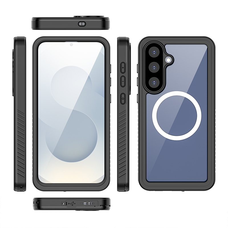Load image into Gallery viewer, [FS Series][MagSafe Compatible] Samsung Galaxy S26 FE Full Covered Waterproof Heavy Duty Shockproof Armor Case
