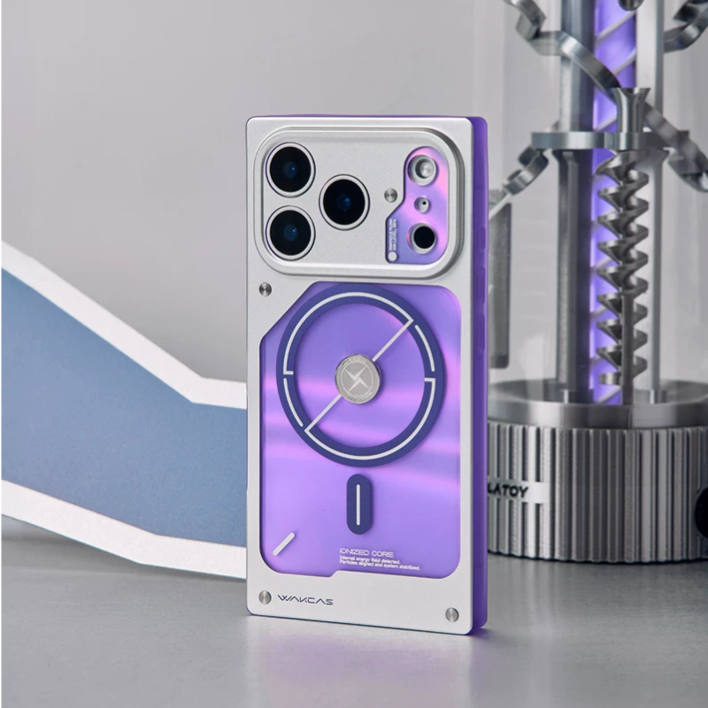 Load image into Gallery viewer, Apple iPhone 17 WAKCAS Square Electroplated Magnetic Stylish Protective Case
