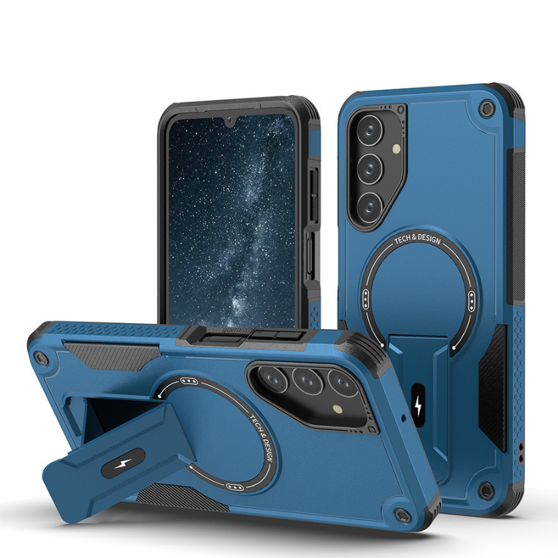 Load image into Gallery viewer, [Magsafe Compatible][Built-in Stand] Samsung Galaxy A16 4G/5G Military-grade Shockproof Heavy Duty Series Case
