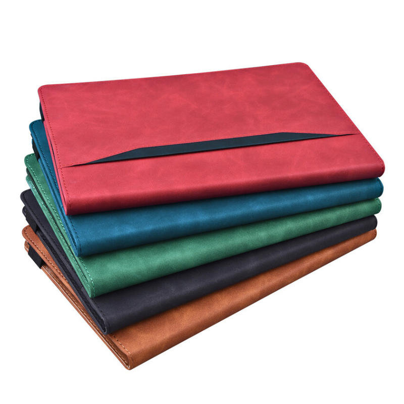 Load image into Gallery viewer, [With Card Slot] Lenovo Idea Tab 11” 2025 (TB336FU/TB336ZU) Matte Color-Block Leather Case
