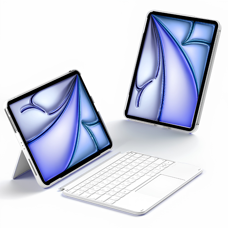 Load image into Gallery viewer, [Detachable] Apple iPad Air 13-inch M2/M3/M4 (2024/2025/2026) Inateck Magnetic Touchpad Wireless Keyboard Case - i-Station Mobile Phone &amp; Electronic Device Repair and Accessories
