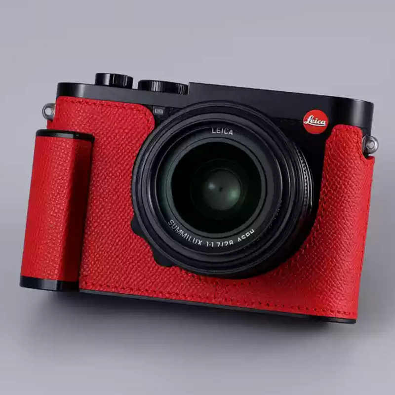 Load image into Gallery viewer, Milicase Custom Genuine Leather Case for Leica Q3 - Protective Cover, Hand Grip
