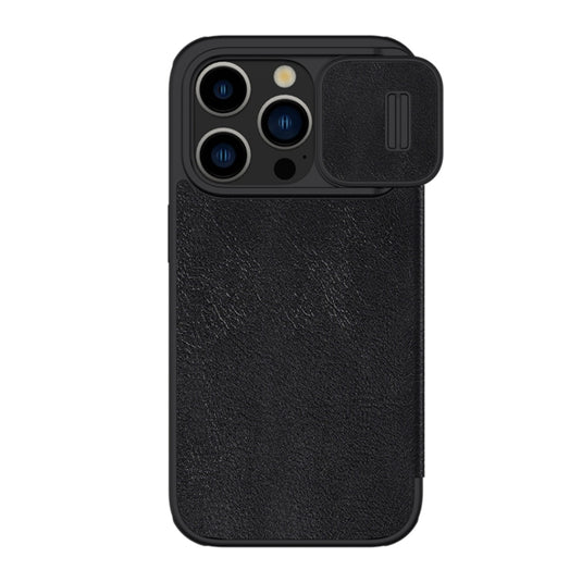 Apple iPhone 15 /Plus/Pro/Max - NILLKIN Qin Pro Series Flip Camera Cover Design Leather Phone Case