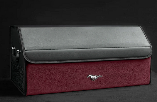 Ford Mustang & Mustang Mach-E Trunk Storage Box – Foldable Car Cargo Organizer