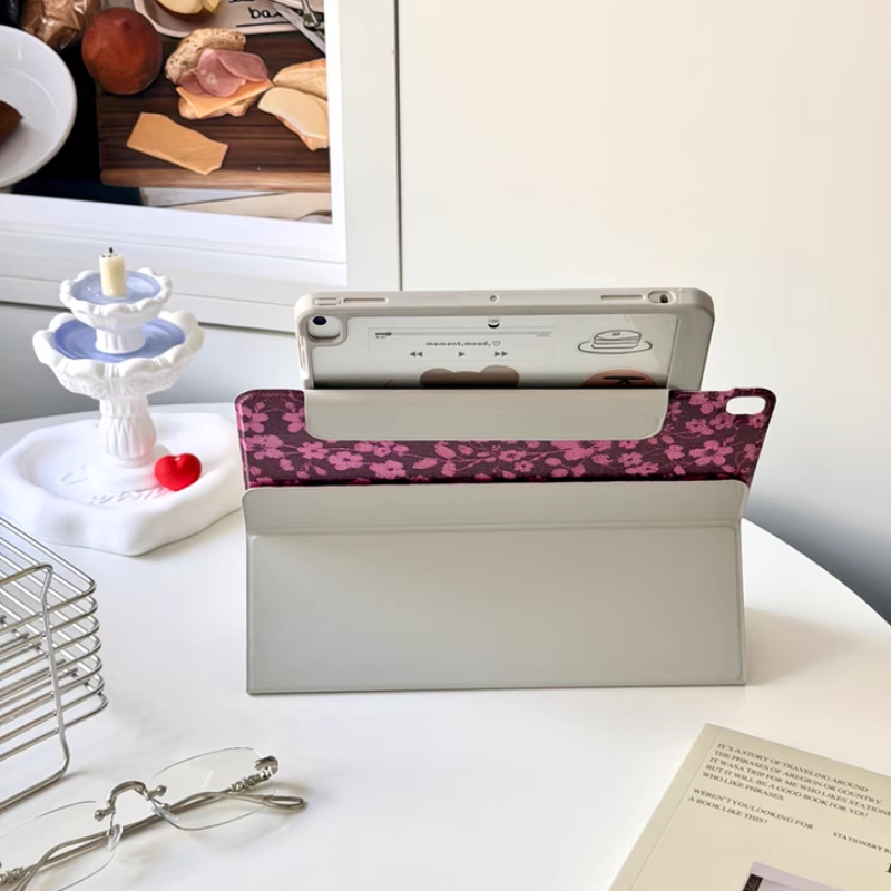 Load image into Gallery viewer, [Detachable][Built-in Pen Slot] Apple iPad 10.9/11'' 10/11th Gen (2022/2025) Floral Magnetic Double-Sided Full-Cover Protective Case - i-Station Mobile Phone &amp; Electronic Device Repair and Accessories
