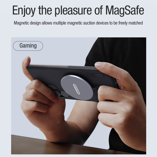 [Magsafe Compatible] Samsung Galaxy S24/Plus/Ultra/FE - Nillkin Super Frosted Shield Pro Magnetic Matte Cover Case